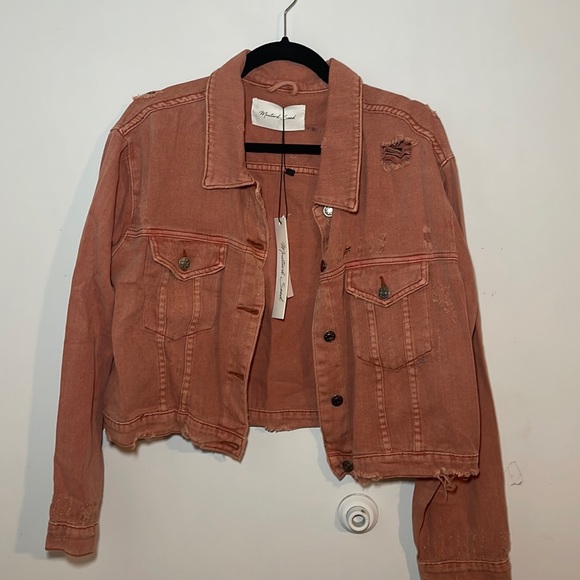 Mustard Seed Jackets & Coats Mustard Seed Cropped Denim Jacket Poshmark